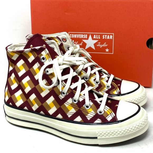 Converse Chuck 70 High Sneakers Skate For Women Shoes Multicolor Canvas A04304C - Picture 4 of 11